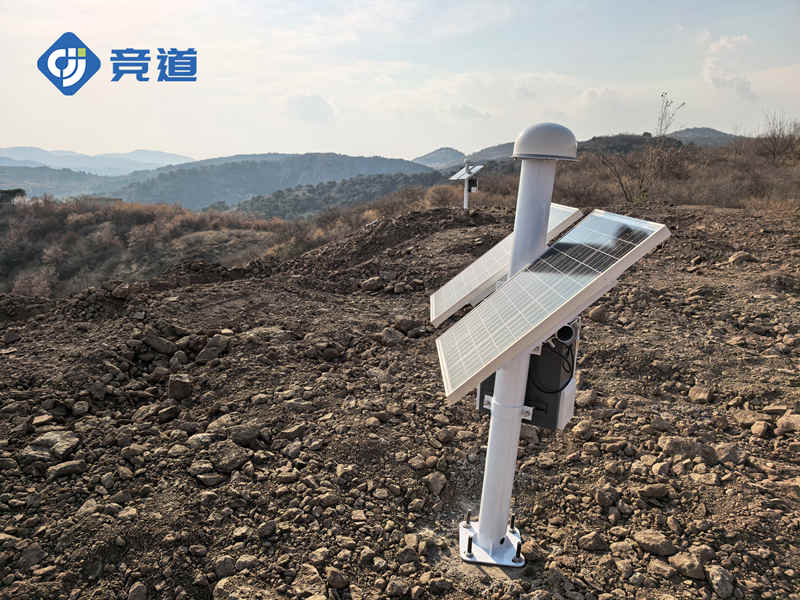 山地區域GNSS位移監測站安裝案例